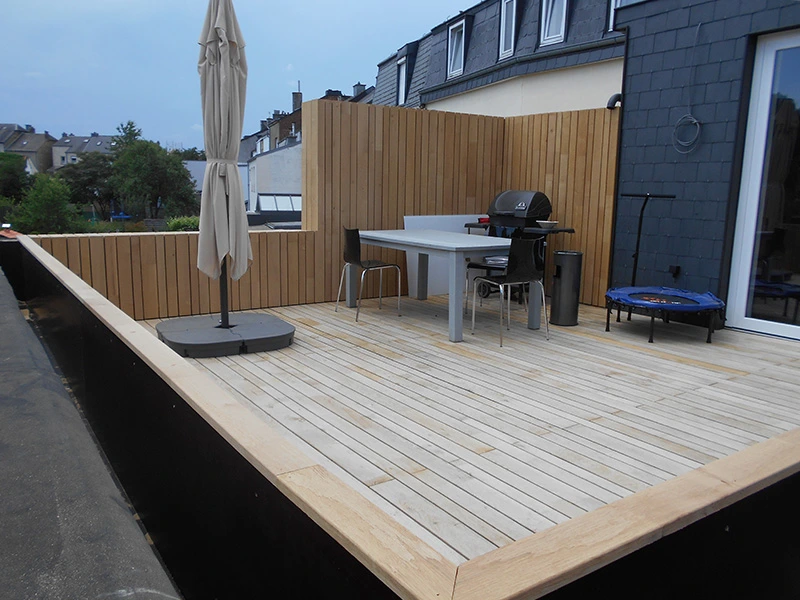 terrasse en chêne